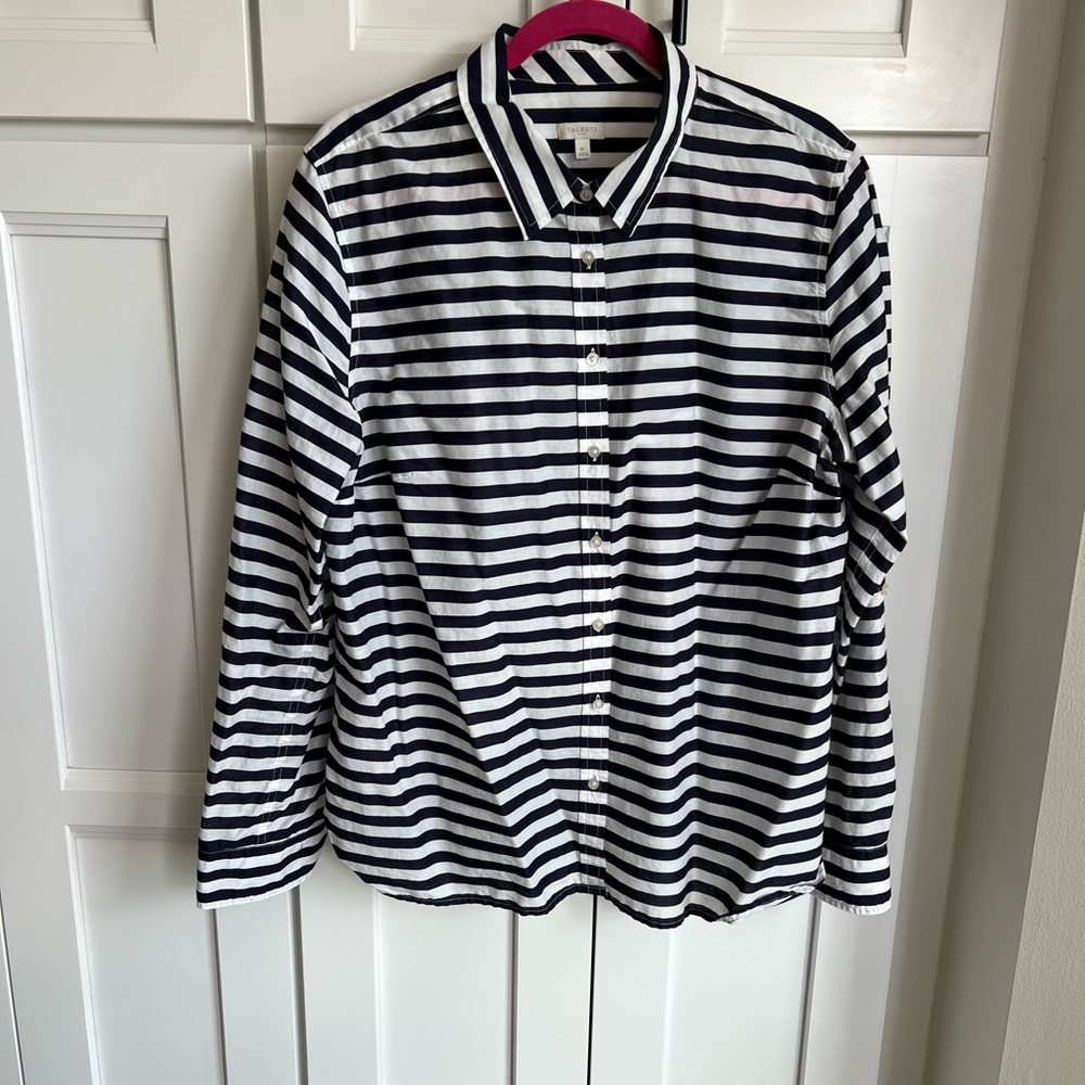 Talbots blouse XL